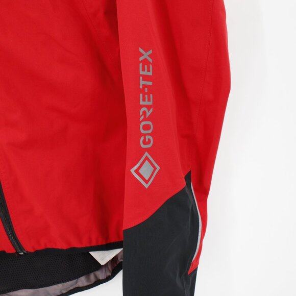 Gore Bike Wear C5 Gore-Tex Active Jacket Men's XS MTB Urban Cycling Black red - Picture 2 of 14